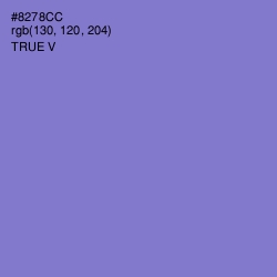 #8278CC - True V Color Image