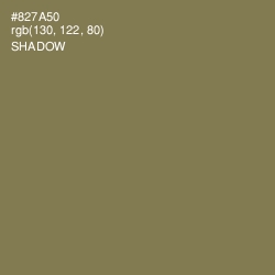 #827A50 - Shadow Color Image