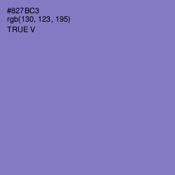 #827BC3 - True V Color Image