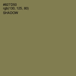 #827D50 - Shadow Color Image