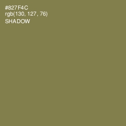 #827F4C - Shadow Color Image