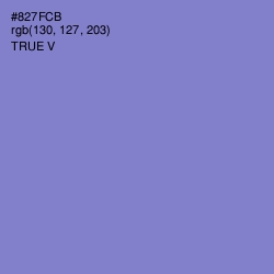 #827FCB - True V Color Image
