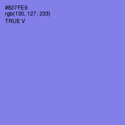 #827FE9 - True V Color Image