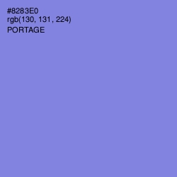 #8283E0 - Portage Color Image