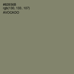 #82856B - Avocado Color Image