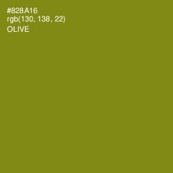 #828A16 - Olive Color Image