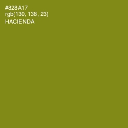 #828A17 - Hacienda Color Image