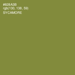 #828A3B - Sycamore Color Image