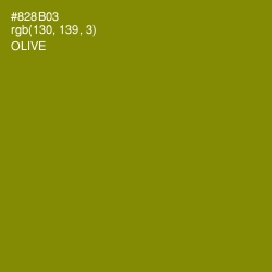 #828B03 - Olive Color Image