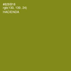 #828B18 - Hacienda Color Image