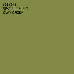 #828B43 - Clay Creek Color Image