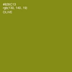 #828C13 - Olive Color Image