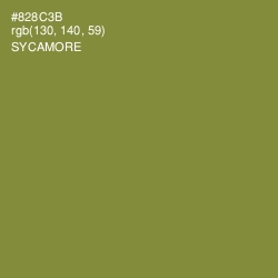 #828C3B - Sycamore Color Image