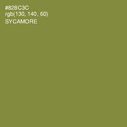 #828C3C - Sycamore Color Image