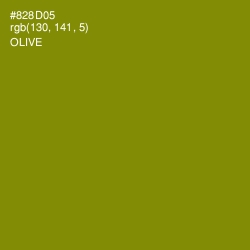 #828D05 - Olive Color Image