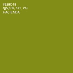 #828D18 - Hacienda Color Image