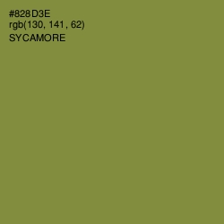 #828D3E - Sycamore Color Image