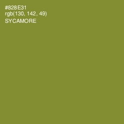 #828E31 - Sycamore Color Image