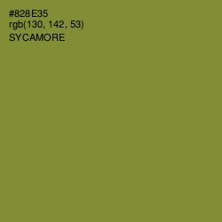 #828E35 - Sycamore Color Image