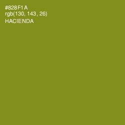 #828F1A - Hacienda Color Image