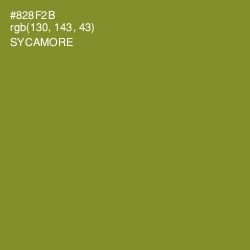 #828F2B - Sycamore Color Image