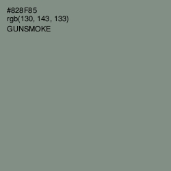 #828F85 - Gunsmoke Color Image