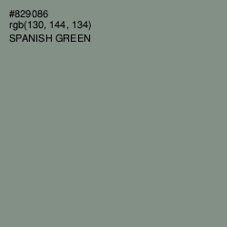 #829086 - Spanish Green Color Image