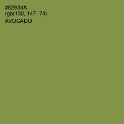 #82934A - Avocado Color Image