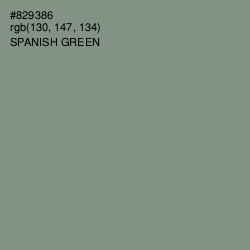 #829386 - Spanish Green Color Image