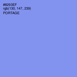 #8293EF - Portage Color Image