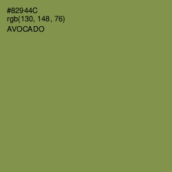 #82944C - Avocado Color Image