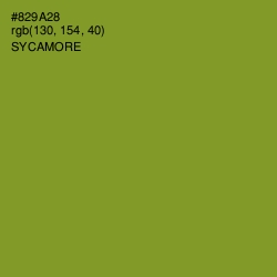 #829A28 - Sycamore Color Image