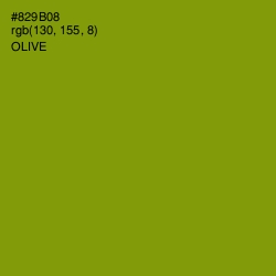 #829B08 - Olive Color Image