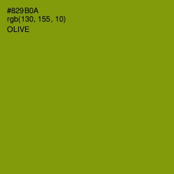 #829B0A - Olive Color Image