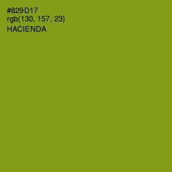 #829D17 - Hacienda Color Image
