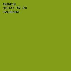 #829D18 - Hacienda Color Image