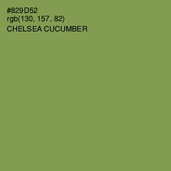 #829D52 - Chelsea Cucumber Color Image