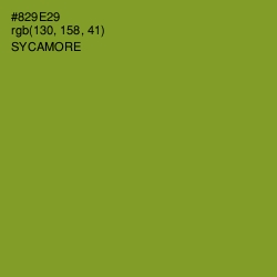 #829E29 - Sycamore Color Image