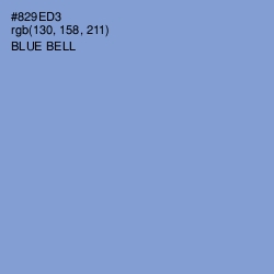 #829ED3 - Blue Bell Color Image