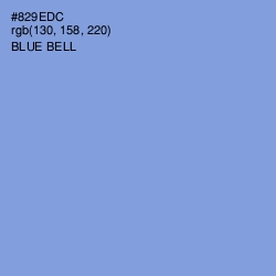 #829EDC - Blue Bell Color Image