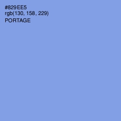 #829EE5 - Portage Color Image