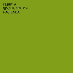 #829F1A - Hacienda Color Image