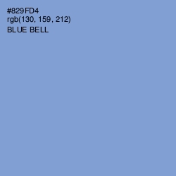#829FD4 - Blue Bell Color Image