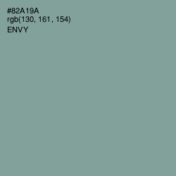 #82A19A - Envy Color Image