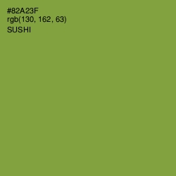 #82A23F - Sushi Color Image