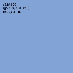 #82A3D5 - Polo Blue Color Image