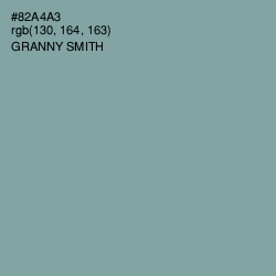 #82A4A3 - Granny Smith Color Image