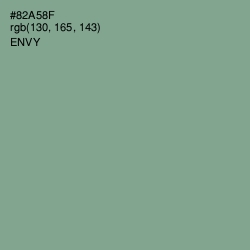 #82A58F - Envy Color Image