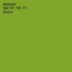 #82A629 - Sushi Color Image