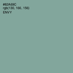 #82A69C - Envy Color Image